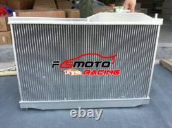 Radiateur en aluminium + durite BLEUE pour Honda S2000 AP1 AP2 F20C/F22C1 2.0/2.2 2000-2009