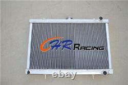 Radiateur en aluminium manuel pour NISSAN SKYLINE R32 RB20 DET / S13 CA18 noyau de 52MM