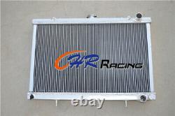 Radiateur en aluminium manuel pour NISSAN SKYLINE R32 RB20 DET / S13 CA18 noyau de 52MM