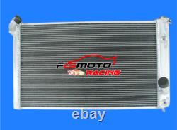 Radiateur en aluminium pour Chevrolet Corvette 350ci 454ci V8 5.7/7.4L 1973 1974 1975 1976
