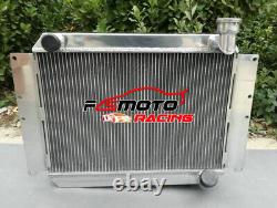 Radiateur en aluminium pour Chevy Chevrolet Corvette 350 C1 265/283 SB V8 MT de 1955-1960