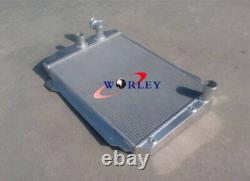 Radiateur en aluminium pour Chevy Hot/Street Rod 350 V8 avec refroidisseur de transmission 1939