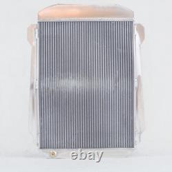 Radiateur en aluminium pour Chevy Hot/Street Rod 350 V8 avec refroidisseur de transmission 1939