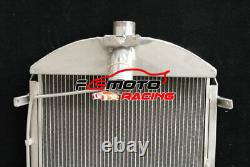 Radiateur en aluminium pour Ford Modèle A Heavy Duty 3.3L MT 1928 1929 28 29