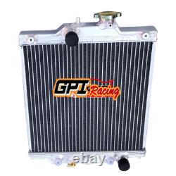 Radiateur en aluminium pour Honda Logo Lachic EV Plus GA3 1.3L AT/MT 2000-et-plus  	
<br/> 