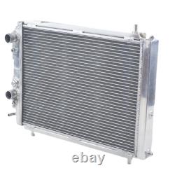 Radiateur en aluminium pour Lancia Delta HF Integrale 8V/16V/EVO 2.0 Turbo MT de 1987 à 1995