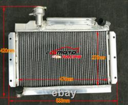 Radiateur en aluminium pour MG MGA 1500 1600 1622 DE LUXE 1955-1962 1,5L/1,6L Morris