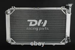Radiateur en aluminium pour Nissan GQ Patrol Safari Y60 2.8 4.2 Diesel TD42 et 3.0 (1987-1997)