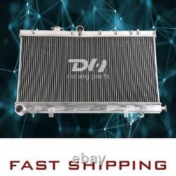 Radiateur en aluminium pour Subaru Impreza WRX/STI GDA GDB 2002-06 essence 2,0 L 2,5 L boîte manuelle