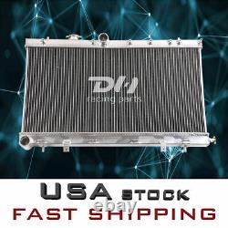 Radiateur en aluminium pour Subaru Impreza WRX/STI GDA GDB EJ20 2.0 Turbo 2002-2007 05