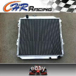 Radiateur en aluminium pour Toyota 4 Runner Hilux Surf KZN185 3.0L Diesel MT de 1996 à 2002