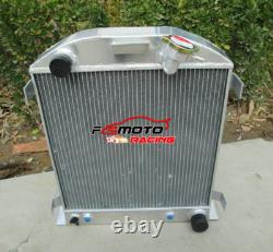 Radiateur en aluminium pour hot rod Ford raccourci avec moteur V8 Chevy 350, 1932 32 AT