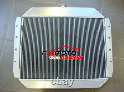 Radiateur en aluminium pour les camions FORD F-Series F100 F150 F250 F350 Bronco V8 1968-1979 AT