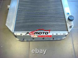 Radiateur en aluminium pour les camions FORD F-Series F100 F150 F250 F350 Bronco V8 1968-1979 AT