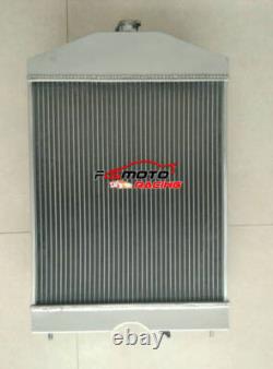 Radiateur en aluminium pour tracteur Ford 2N/8N/9N avec moteur Chevy 350 5.7L V8 1928-1952 MT Radiateur en aluminium pour tracteur Ford 2N/8N/9N avec moteur Chevy 350 5.7L V8 1928-1952 MT