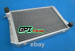 Radiateur en aluminium + ventilateur 9 pour MG MIDGET 1275 1967-1974, boîte manuelle (MT)