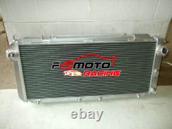 Radiateur en aluminium + ventilateur adapté pour Toyota MR2 MR-2 SW20 2.0 Turbo 1990-1999 MT