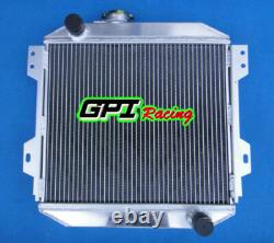 Radiateur en aluminium + ventilateur pour Ford Capri 1600 cc et 2000 cc 16L 20L