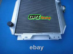 Radiateur en aluminium + ventilateur pour Ford Capri 1600 cc et 2000 cc 16L 20L