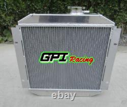 Radiateur en aluminium + ventilateur pour Ford Capri 1600 cc et 2000 cc 16L 20L