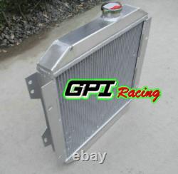 Radiateur en aluminium + ventilateur pour Ford Capri 1600 cc et 2000 cc 16L 20L