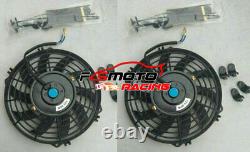 Radiateur en aluminium + ventilateurs pour Mazda Miata MX-5 MX5 NA B6ZE 1.6L 1.8L 1990-1997 MT