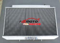 Radiateur en aluminium + ventilateurs pour Toyota Corolla Cressida MX83 3.0L V6 7M-GE 1989-1993
