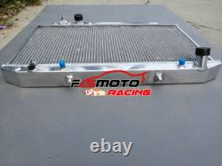 Radiateur en aluminium + ventilateurs pour Toyota Corolla Cressida MX83 3.0L V6 7M-GE 1989-1993