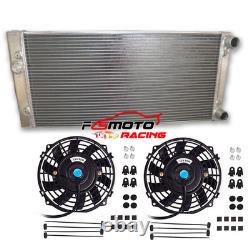 Radiateur en aluminium + ventilateurs pour VW Golf MK3 GTI VR6 à boîte manuelle 1994-1998 1995 1996 1997