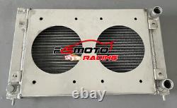 Radiateur+shroud+fans Pour Vw Corrado Scirocco Jetta Golf Gti Mk2 1,8 16v 86-92 Mt