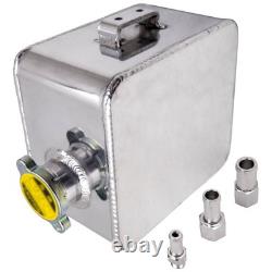 Réservoir d'expansion de liquide de refroidissement en alliage d'aluminium de 2,5 L - Débordement universel