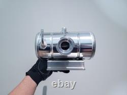 Réservoir d'expansion de réservoir de refroidissement en aluminium 1,5 L universel horizontal