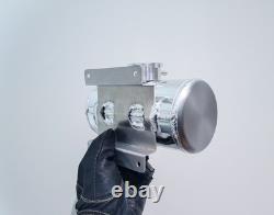 Réservoir d'expansion de réservoir de refroidissement en aluminium 1,5 L universel horizontal