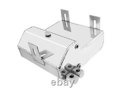 Réservoir de débordement et de surpression poli en aluminium allié 2L et réservoir d'huile JRsp