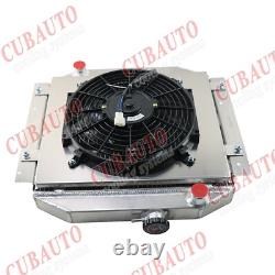 Support de ventilateur de relais de radiateur en alliage d'aluminium à 3 rangées pour Ford Escort 1971-1980 MT
