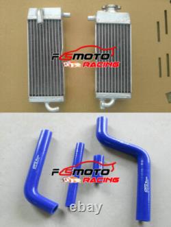 Tuyaux Bleus et Radiateur en Alliage pour YAMAHA YZ125 YZ 125 1996 1997 1998 1999 2000 2001