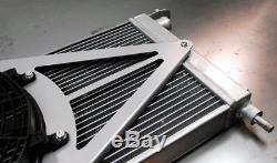 Txautosport Radiateur Aluminium Alliage Corsa B Gsi 2.016v Redtop Conversion + Ventilateur